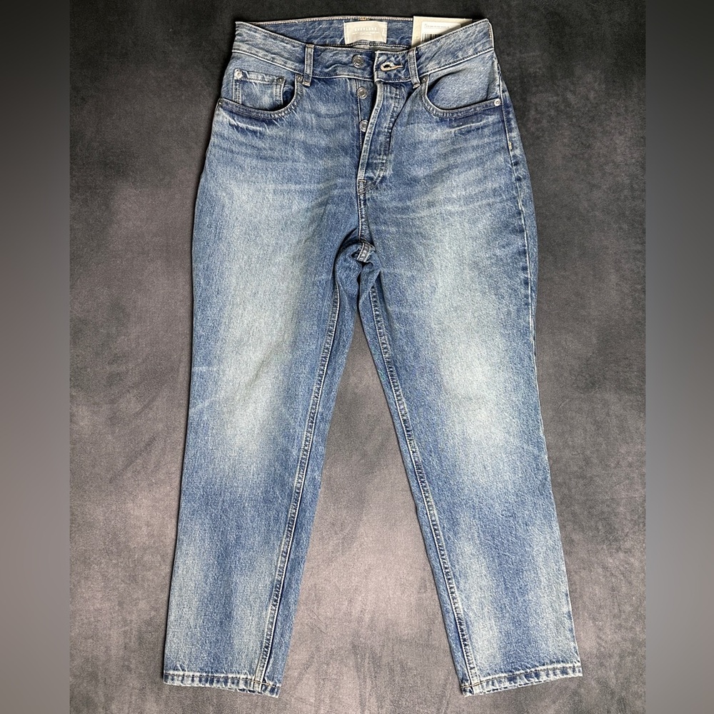NWT Everlane Women’s Curvy 90s Cheeky Straight Jean size 27 Crop